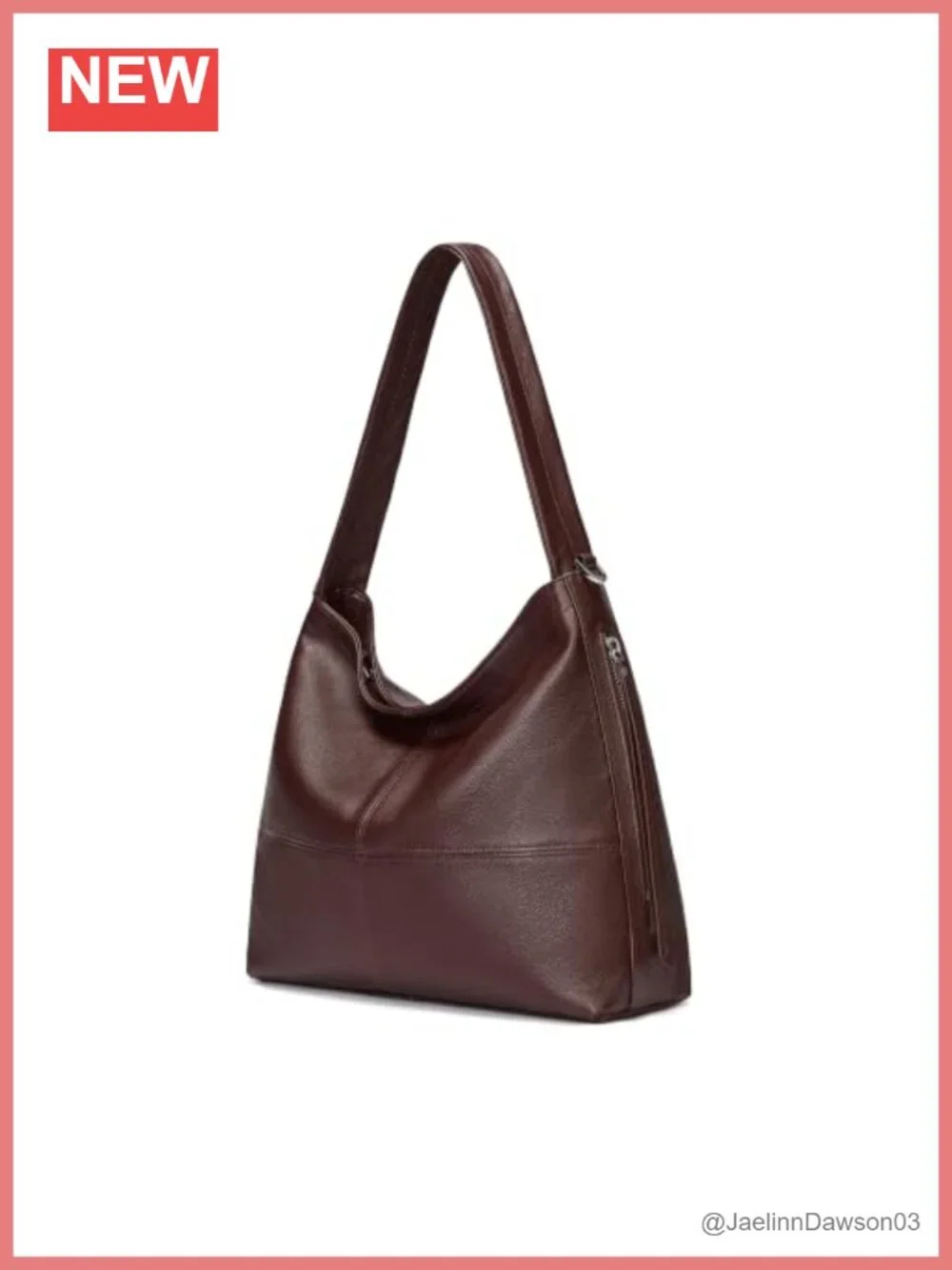 Genuine Leather Hobo Bag for Women Crossbody Shoulder Handbags 2 Straps Work